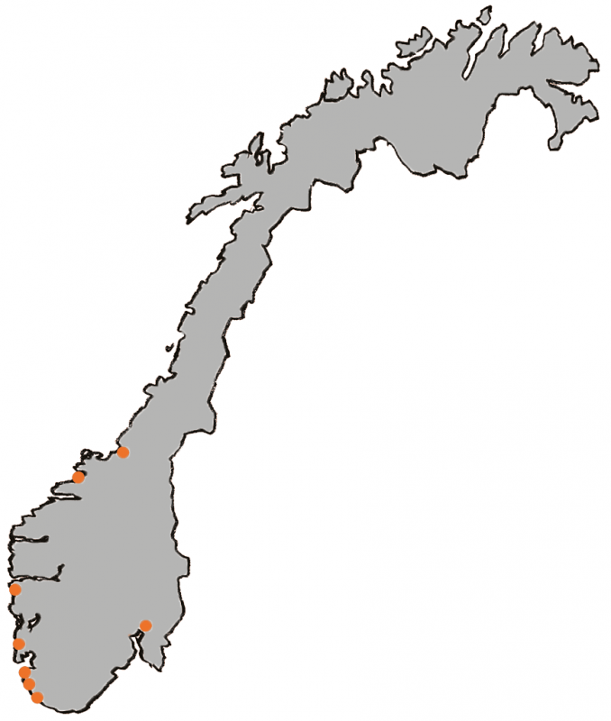 Naboen kart over våre lokasjoner