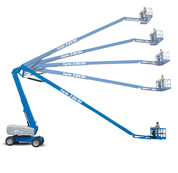 26m Bomlift Knekkarm Genie Z-80/60