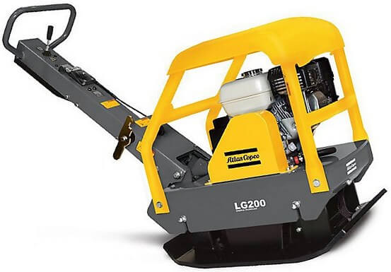 Vibratorplate 200-250Kg