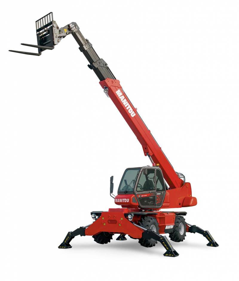 Naboen - 21m Teleskoptruck - 360 rotasjon - Manitou MRT 2145 Easy