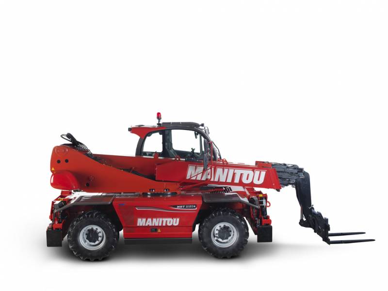 Naboen - 25m Teleskoptruck - 360 rotasjon - Manitou MRT 2550 Privilege Plus