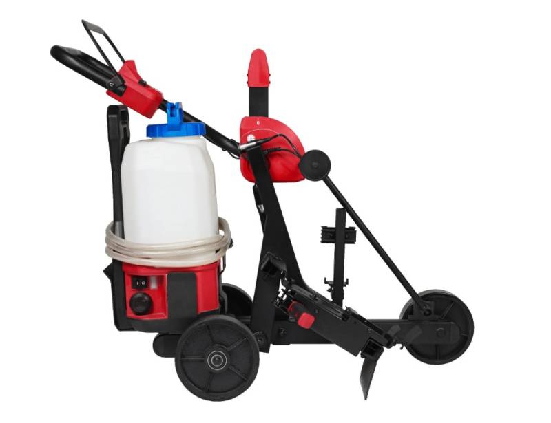 Vogn til betong/asfaltsag