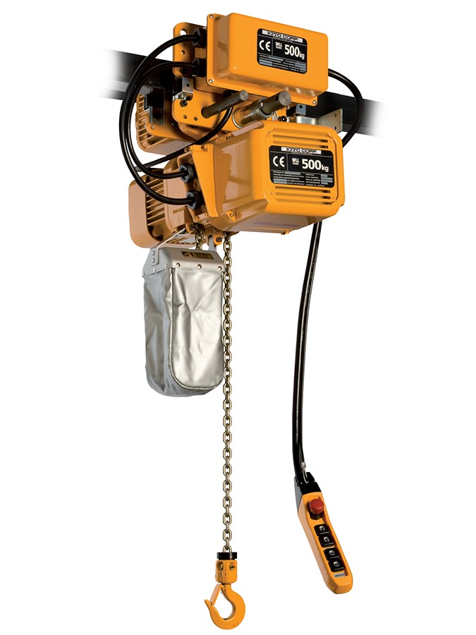 Elektrisk kjettingtalje med løpekatt 3,2T