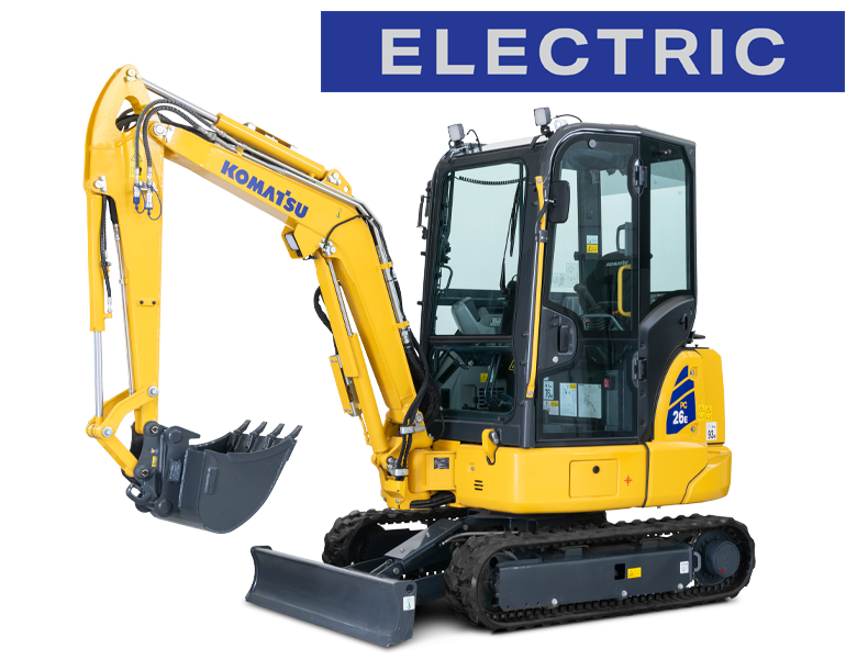 Minigraver 2,7T Elektrisk